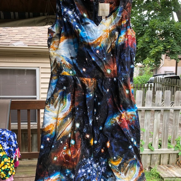 ModCloth Outer Space dress: L and XL - Picture 3 of 6
